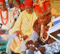 POMP AND PAGEANTRY AS AFIKPO AUTONOMOUS COMMUNITY CORONATES PATRICK OKO AGHA AS TRADITIONAL RULER