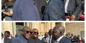 Tinubu, Peter Obi and Fayemi meets at Vatican