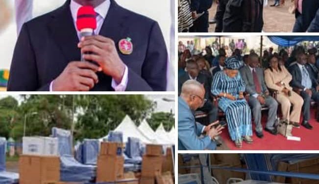 Nwifuru flags off health activation program               – launches drug revolving fund, distributes medical equipment worth billions of naira                …announces ₦500000 as salary/allowances for new doctors