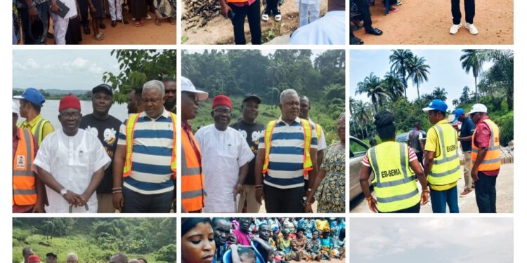 SOLIDARITY IN CRISIS: AFIKPO LG CHAIRMAN RESPONDS TO ENOHIA ITIM FLOOD DISASTER; DONATES FOOD ITEMS AND APPROVES PAYMENT OF MONTHLY ALLOWANCE TO BEREAVED CHILDREN