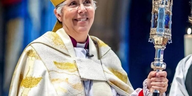 A WOMAN IN CANTERBURY CATHEDRAL: Wither Anglicanism?