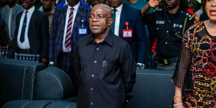 BREAKING! Unknown Gunmen Attack Gov Alex Otti’s Advance Convoy