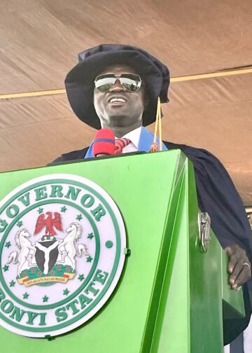 GOV NWIFURU AWARDS SCHOLARSHIPS TO 187 FRESHMEN – REITERATES INVESTMENT IN EDUCATION AS UICTO HOLDS MAIDEN MATRICULATION