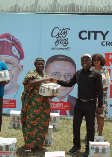 Eid-el-Fitr, Easter Celebrations: City Boys Movement Distributes Food Palliatives To Muslims, Christians in Cross River