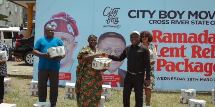 Eid-el-Fitr, Easter Celebrations: City Boys Movement Distributes Food Palliatives To Muslims, Christians in Cross River
