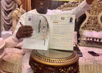 UMAHI SIGNS PRESIDENT TINUBU’S NOMINATION FORM, DESCRIBES IT AS VICTORY FORM, REAFFIRMS SUPPORT FOR CONTINUITY