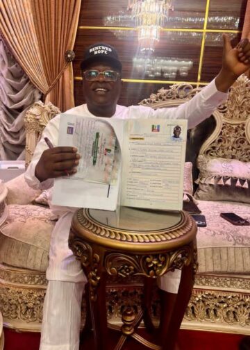 UMAHI SIGNS PRESIDENT TINUBU’S NOMINATION FORM, DESCRIBES IT AS VICTORY FORM, REAFFIRMS SUPPORT FOR CONTINUITY