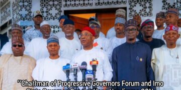 Progressive Governors Forum passes vote of confidence on Uzodimma…vows to ensure Tinubu’s reelection