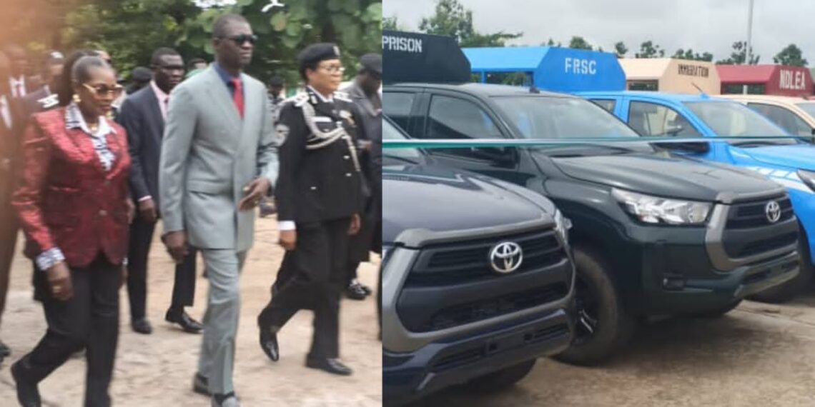 DEMOCRACY DAY – NWIFURU DISTRIBUTES 31 VEHICLES TO SECURITY, LAW ENFORCEMENT AGENCIES