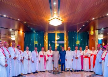 WE ARE STABILISING THE NATION, PROSPERITY ON THE HORIZON, PRESIDENT TINUBU TELLS CATHOLIC BISHOPS
