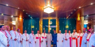 WE ARE STABILISING THE NATION, PROSPERITY ON THE HORIZON, PRESIDENT TINUBU TELLS CATHOLIC BISHOPS