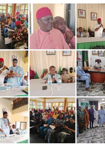 EBSIEC TAKES SENSITIZATION TO AFIKPO AS COUNCIL CHAIRMAN, NWACHI COMMENDS ELECTORAL BODY FOR ITS DILIGENT PREPARATIONS; URGES MASSIVE REGISTRATION & COLLECTION OF PVC