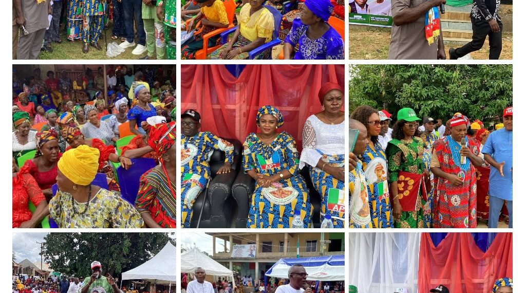 APC KICKS OFF WARD-TO-WARD CAMPAIGN RALLY IN AFIKPO LGA, VISITS AMATA, AMOGU, AND IBII/OZIZZA WARDS