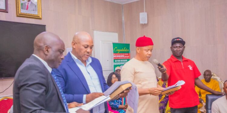 PROVIDE STRATEGIC DIRECTION, LEADERSHIP IN YOUR NEW POSITION, GOVERNOR NWIFURU CHARGES NEWLY SWORN-IN APPOINTEES