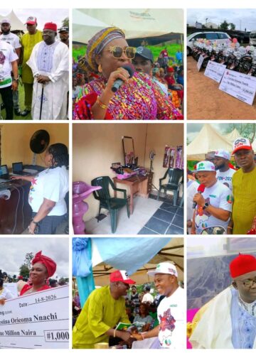 AFIKPO LGA CHAIRMAN COMMENDS UBEYI DC COORDINATOR FOR PEOPLE-CENTERED INITIATIVES, LAUDS GOV. NWIFURU FOR ENABLING ENVIRONMENT
