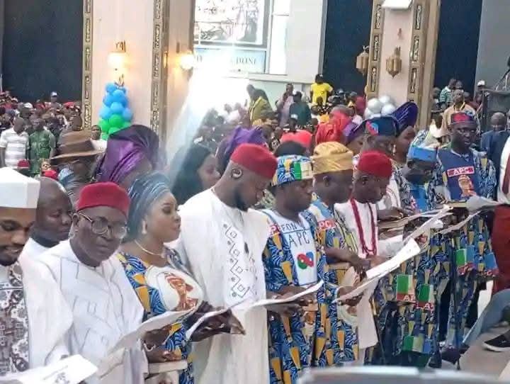 Nwifuru swears-in newly elected LG Chairmen, warns of consequences if they don’t deliver to APC — appoints 1710 Executive Assistants