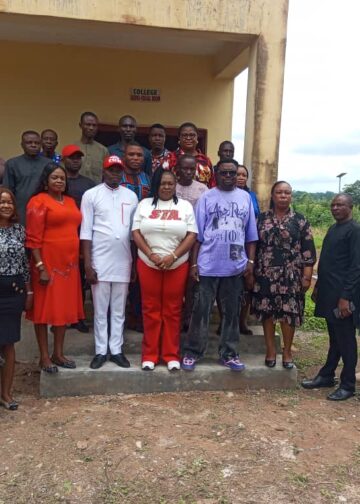 EBHA COMMITTEE ON EDUCATION COMMENDS COLLEGE OF HEALTH SCIENCE NGBO OVER REMARKABLE REFORMS.