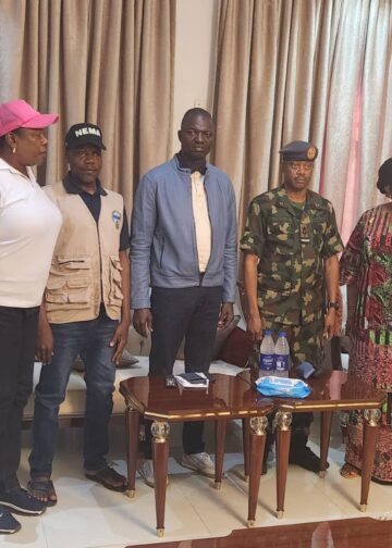 NEMA DONATES RELIEF MATERIALS TO EBONYI FLOOD VICTIMS