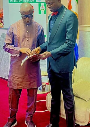 NWIFURU BAGS SUN GOVERNOR OF THE YEAR AWARD – Lists achievements as *Construction of 25km roads in each LG          *Building of two world class varsities with 40 buildings worth ₦4b                    *315 overseas scholarship beneficiaries, etc, Says it’s motivation to do more