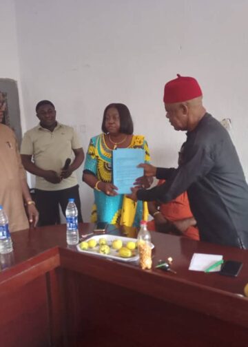 EBONYI ASSEMBLY RECEIVES BILL TO ESTABLISH AGRICULTURAL VALUE CHAIN DEVELOPMENT AGENCY