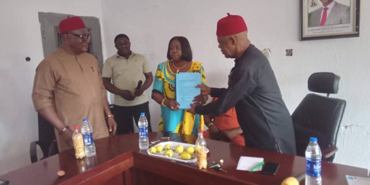 EBONYI ASSEMBLY RECEIVES BILL TO ESTABLISH AGRICULTURAL VALUE CHAIN DEVELOPMENT AGENCY